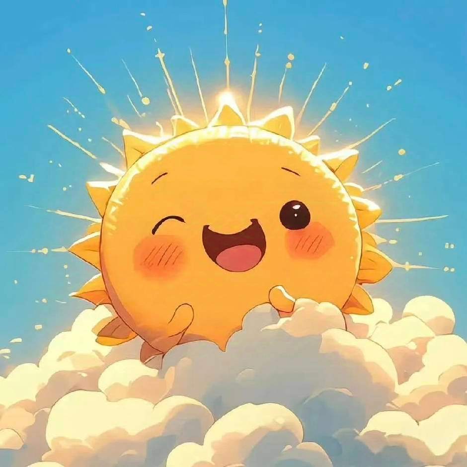白蓝天空