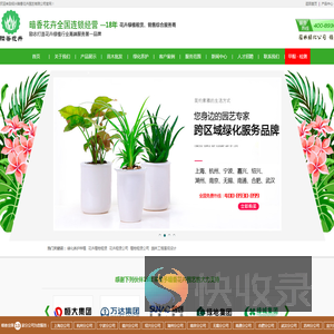 绍兴植物租赁