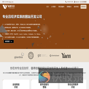专业且经济实惠的网站开发公司