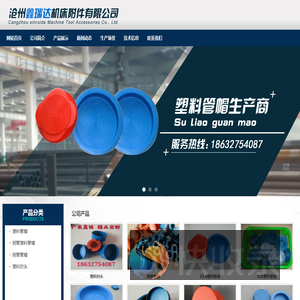 钢管塑料管帽