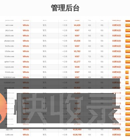 管理后台