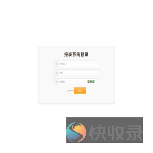 报表系统登录