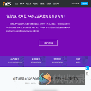 省直辖行政单位OA系统