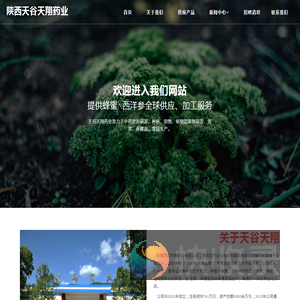 天谷天翔药业首页
