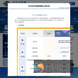 化学云采网