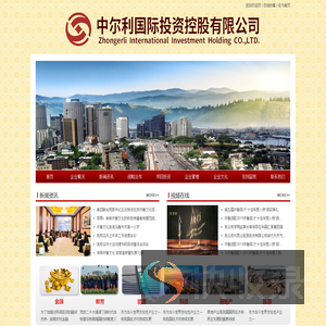 中尔利国际投资控股有限公司网站首页