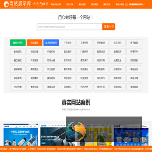 真实的网站模板案例库