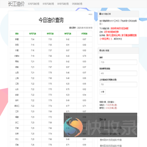 今日油价查询