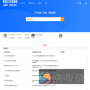 职业安全卫生网