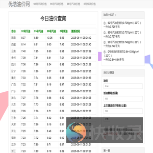 优浩油价