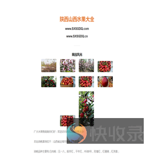 陕西山西水果大全