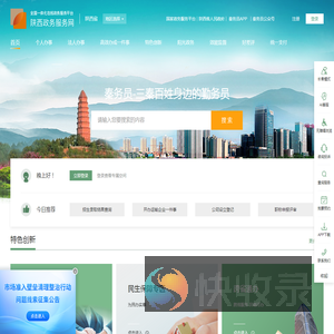 陕西政务服务网