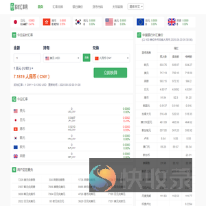 在线实时汇率换算工具