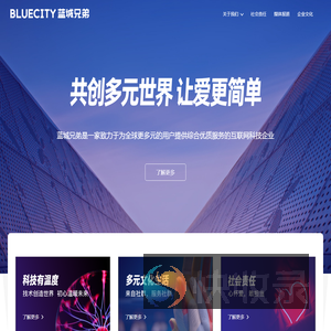 BlueCity蓝城兄弟