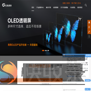 OLED透明屏