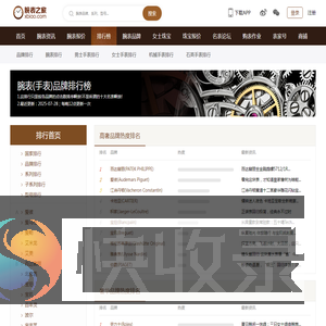 手表品牌排行榜