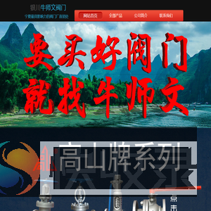 银川牛师文阀门网站首页