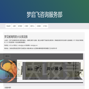 梦启飞咨询服务部