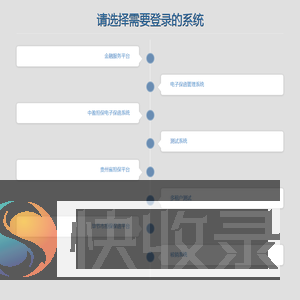 选择需要登录的系统