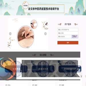 基层中医药适宜技术推广平台