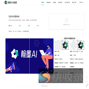翰墨AI矢量图转换器