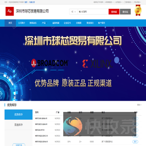 深圳市球芯贸易有限公司(15915481688.dzsc.com)