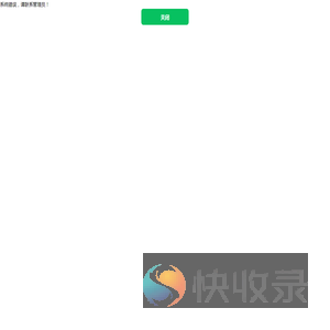 系统错误