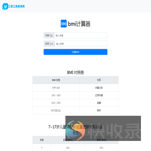 bmi计算器