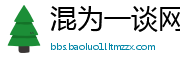 混为一谈网