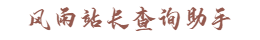 风雨站长查询助手