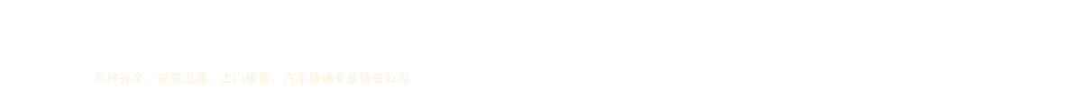 济宁信义汽车玻璃