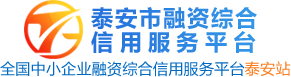 全国中小企业融资综合信用服务平台泰安站(泰安市信易贷平台/泰安市首贷续贷服务中心)